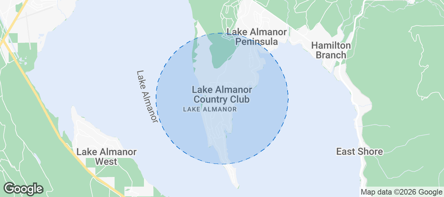 Lake Almanor Country Club Airbnb map
